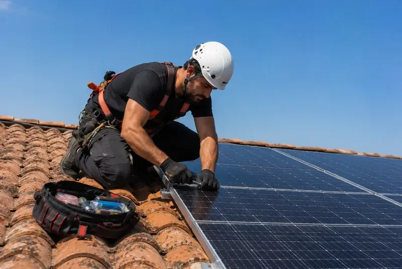 Maintenance et monitoring de panneaux solaires à Wangenbourg-Engenthal